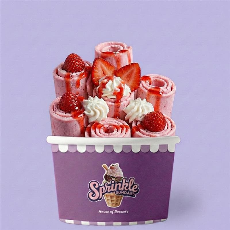 Our signature sundae at Sprinkle Sundaes Lucknow