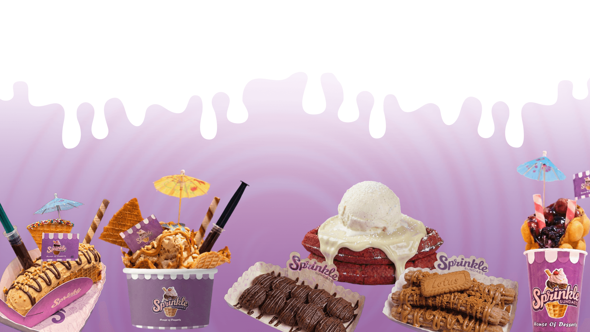 Our Menu — premium desserts and beverages