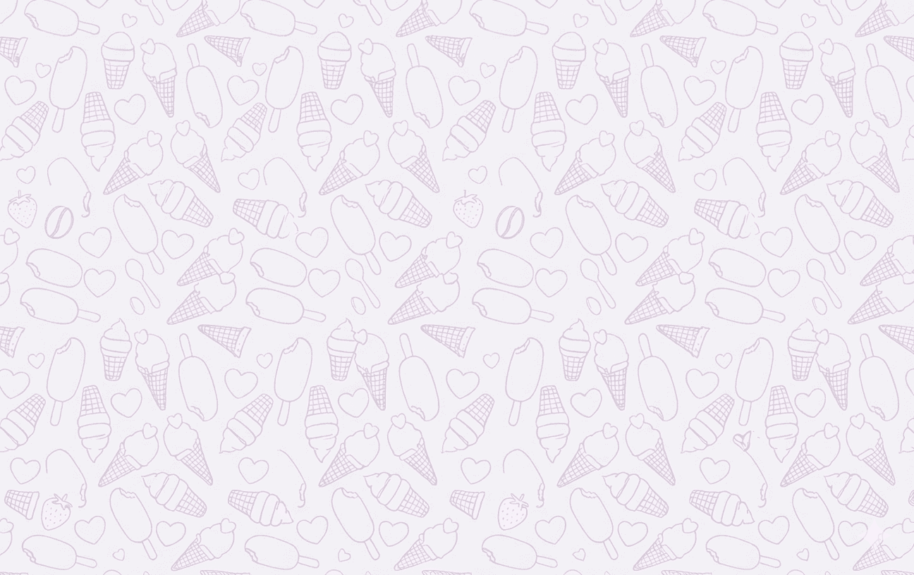 Ice cream pattern background